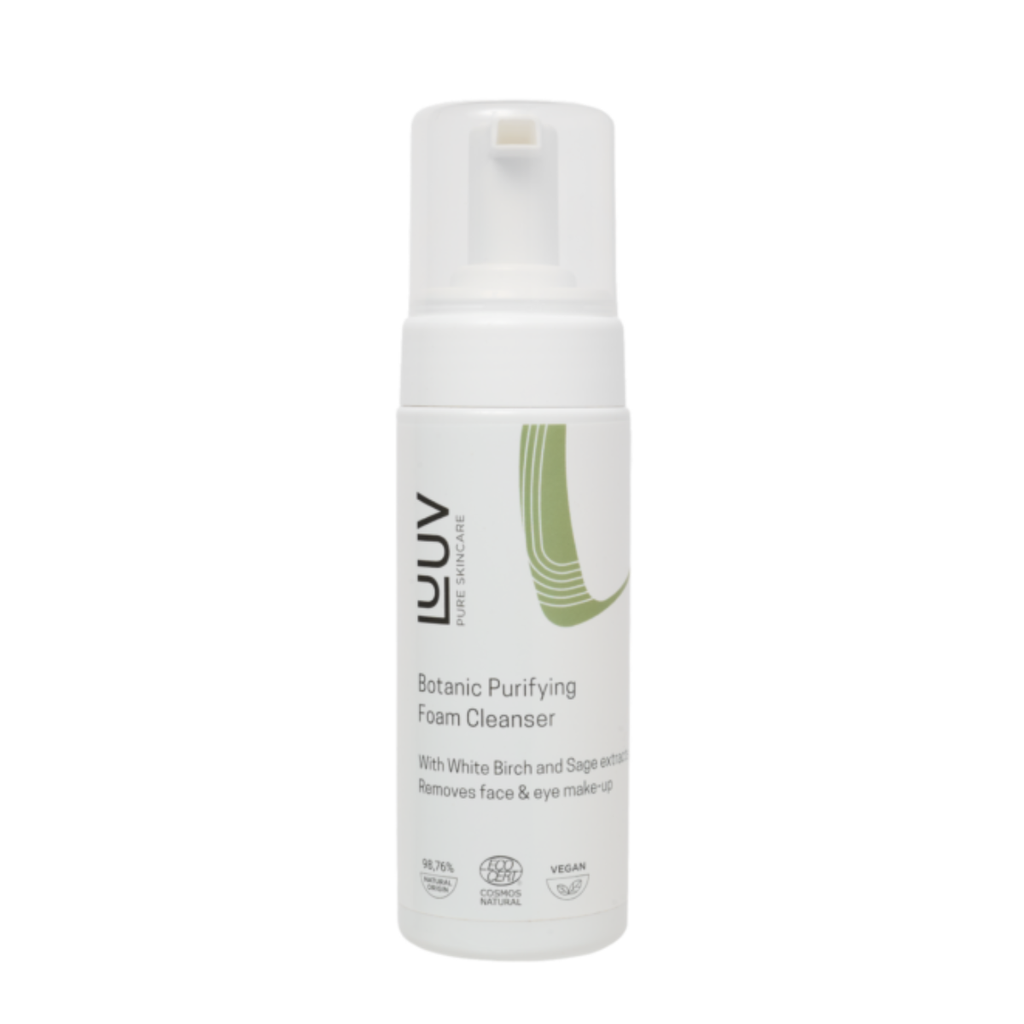 Luuv Syväpuhdistava kasvovaahto, (COSMOS ECOCERT)150ml - Kasvovesi - Luuv - Nicca.fi