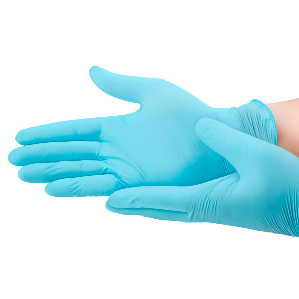 Nitriilikäsine Comfort sininen 100 kpl ,koko 7/S - Nitriilikäsineet - Comfort - Nicca.fi