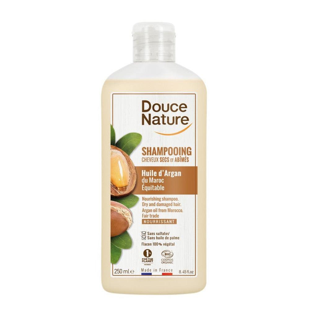 Douce Nature arganöljyshampoo, 250 ml - - Douce Nature - Nicca.fi