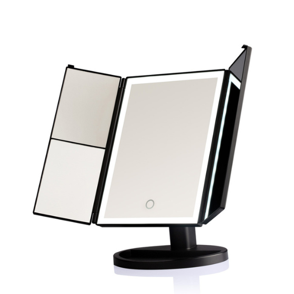 Kolmiosainen Hollywood Meikkipeili - Asiakaspeilit - Labor.pro - Nicca.fi