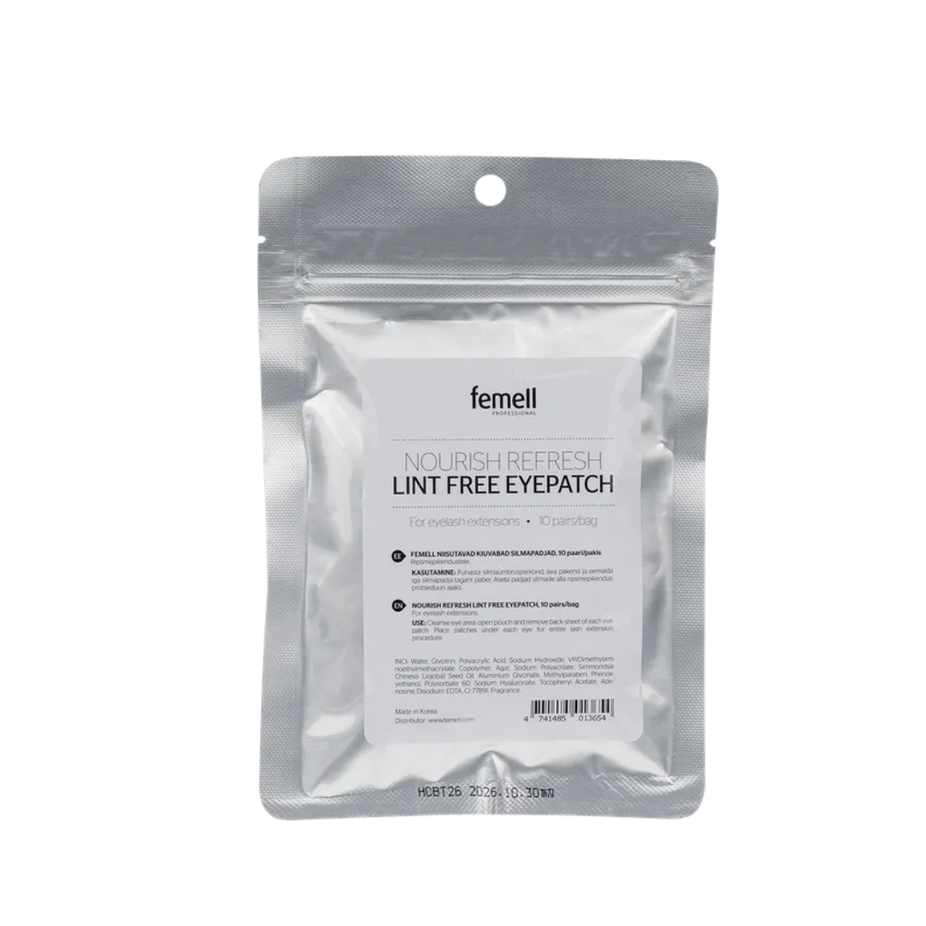 Femell Pro Eye Pads 10 paria – nukkaamattomat ja kosteuttavat geelilaput - Silmänympärys - Femell - Nicca.fi