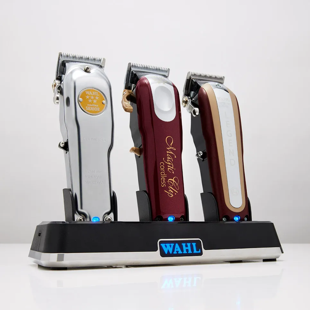 Wahl latausasema Power Station 3x johdottomalle koneelle - Hiustenleikkauskoneet - Wahl - Nicca.fi