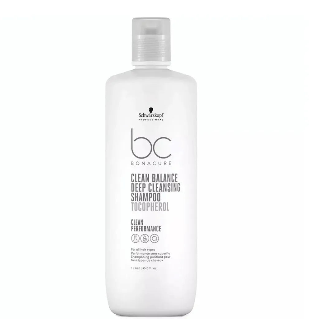 Schwarzkopf BONACURE Deep Cleansing Shampoo 1000 ml - Shampoot - Schwarzkopf Professional - Nicca.fi