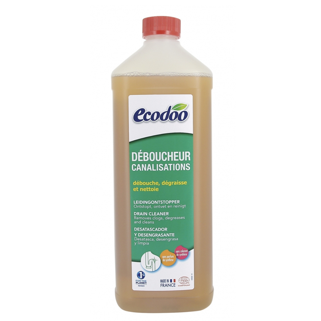 Ecodoo viemärinavaaja ja raikastaja 1000 ml - Pesuaineet - Ecodoo - Nicca.fi