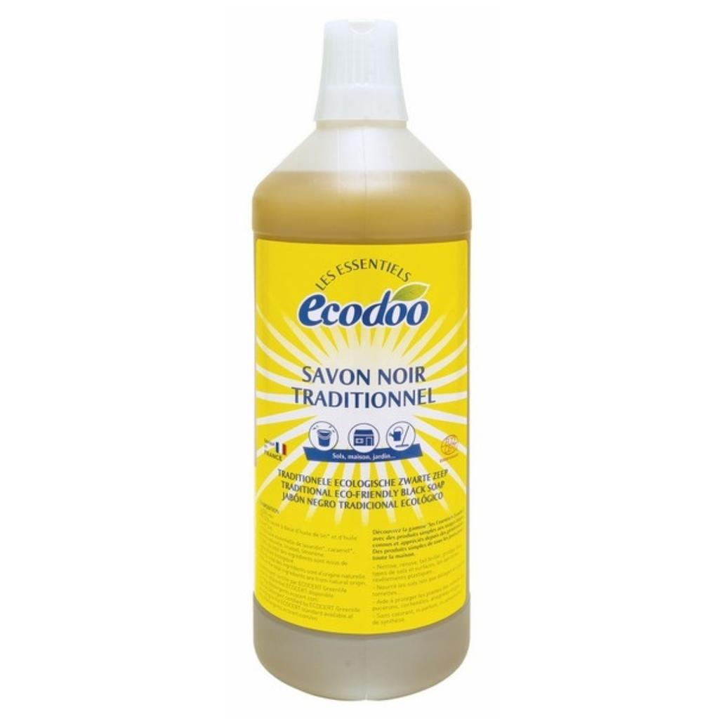 Ecodoo mustasaippua 1L - Pesuaineet - Ecodoo - Nicca.fi