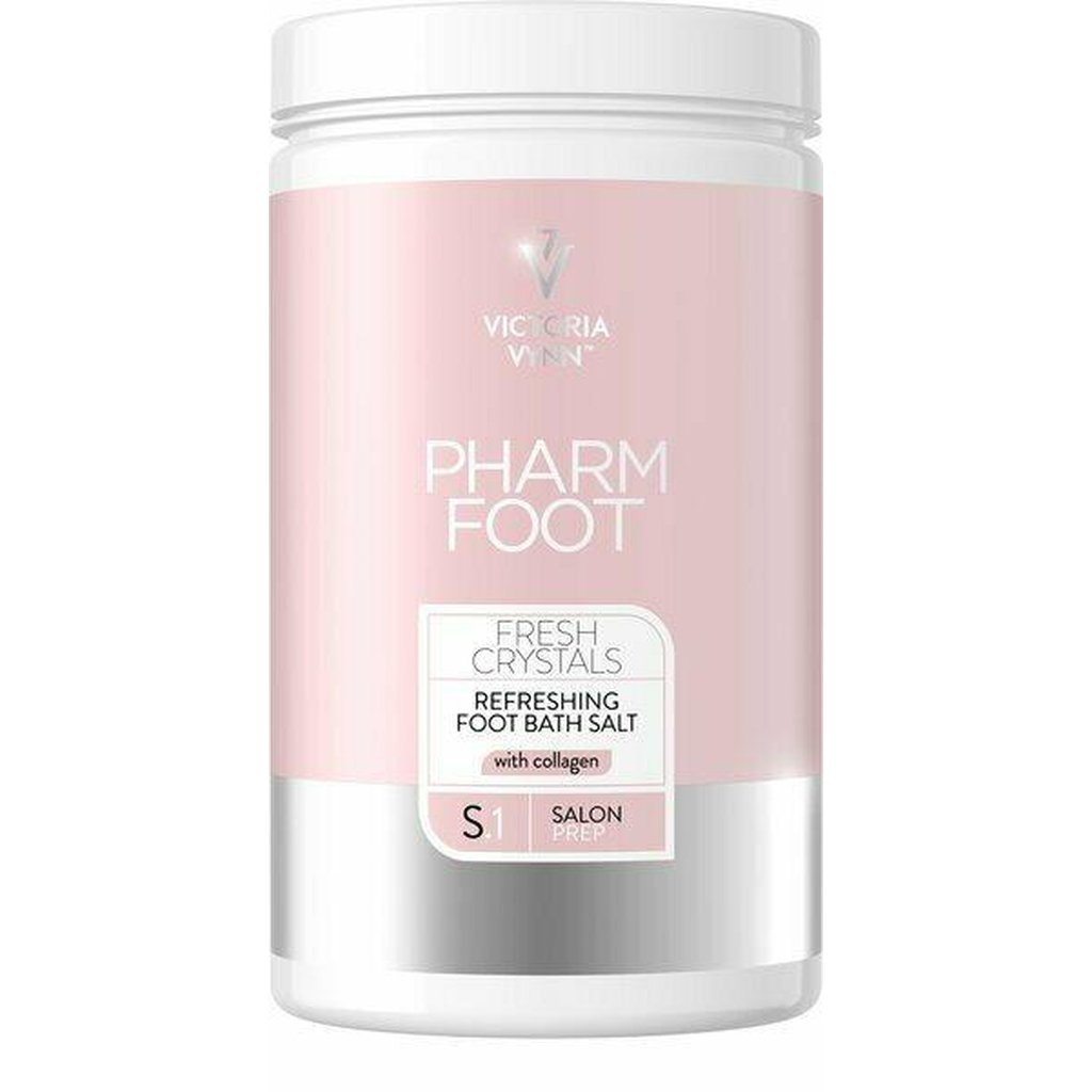 Pharm Foot Fresh Crystals Refreshing Foot Bath Salt With Collagen, 1250 g - Vartalon-ja jalkojen hoito - Pharm Foot - Nicca.fi