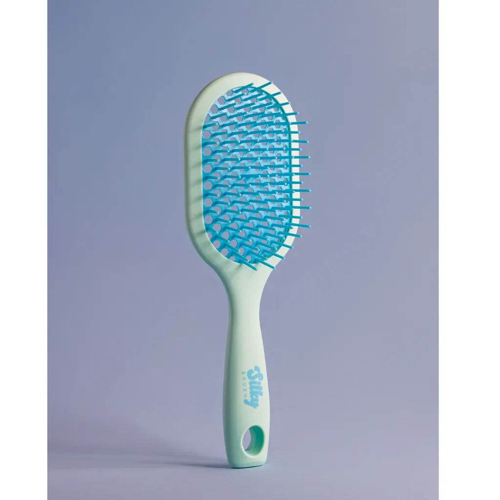 Silky Brush Aqua Breeze – harja kiharoiden selvitykseen - Muut harjat - Silky Curl - Nicca.fi
