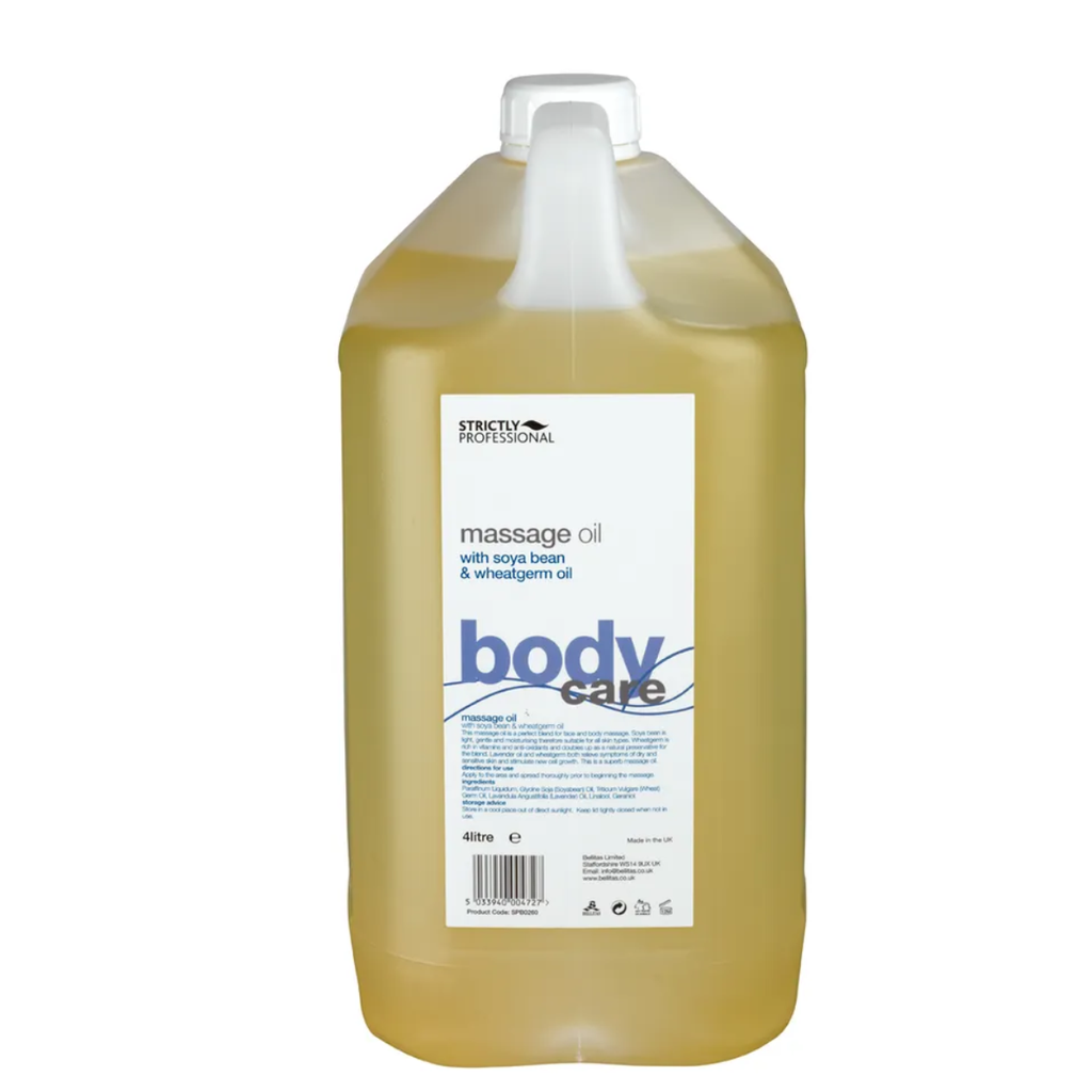 STRICTLY PROFESSIONAL Massage Oil, 4000 ml - Vartalon-ja jalkojen hoito - STRICTLY PROFESSIONAL - Nicca.fi
