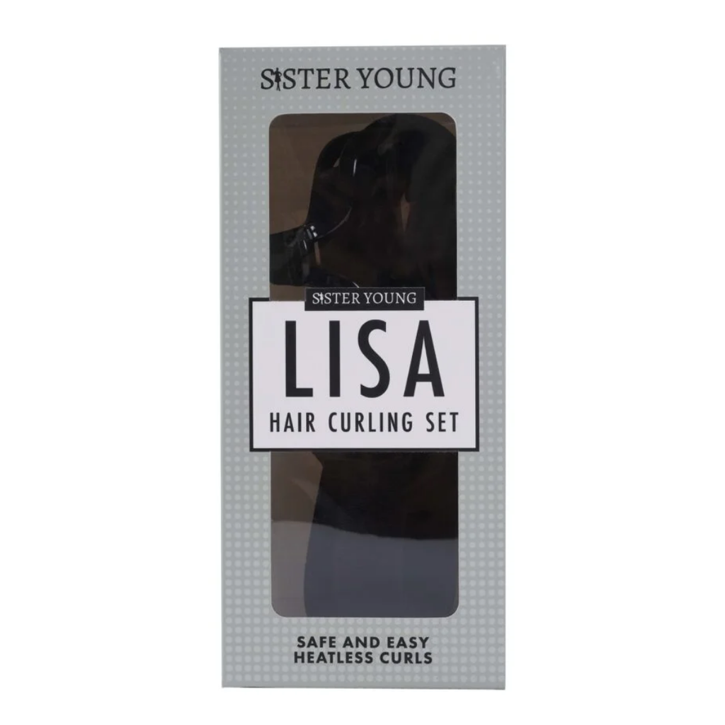 Sister Young Lisa Hair Curling Set hiustenkiharrussetti-musta - Hiuslenkit - Sister Young - Nicca.fi