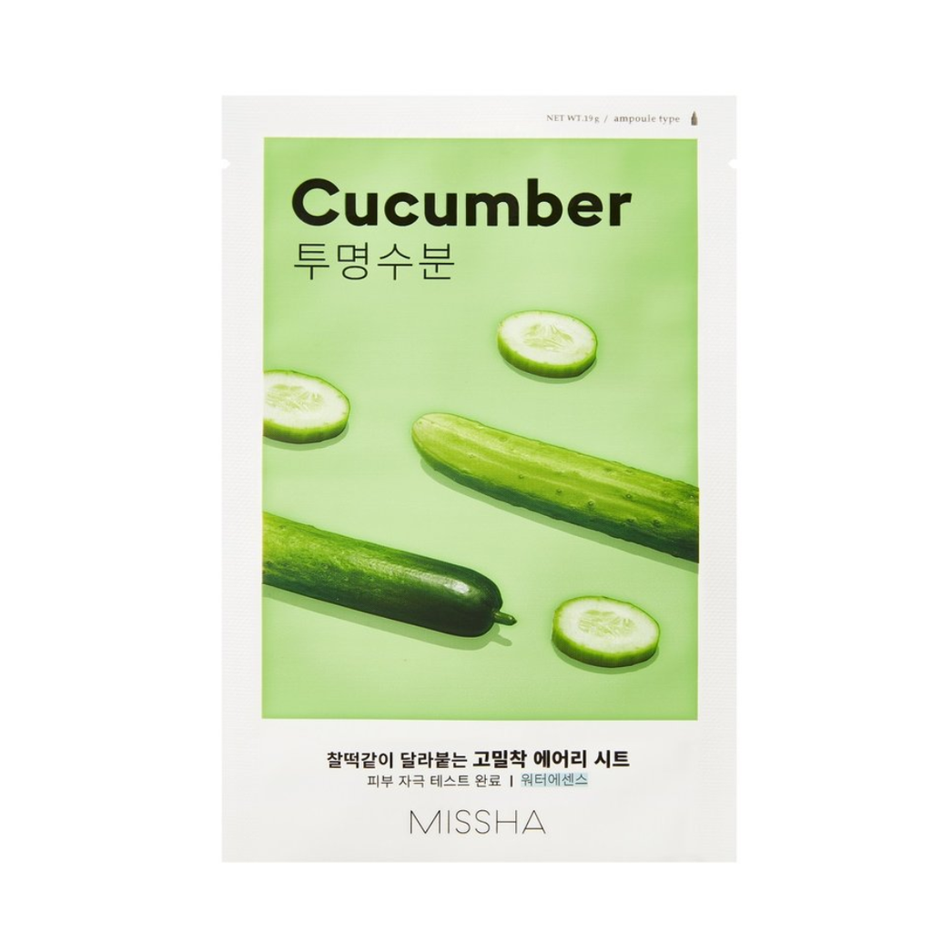 MISSHA Airy Fit Sheet Mask, Green Tea - Naamio - MISSHA - Nicca.fi