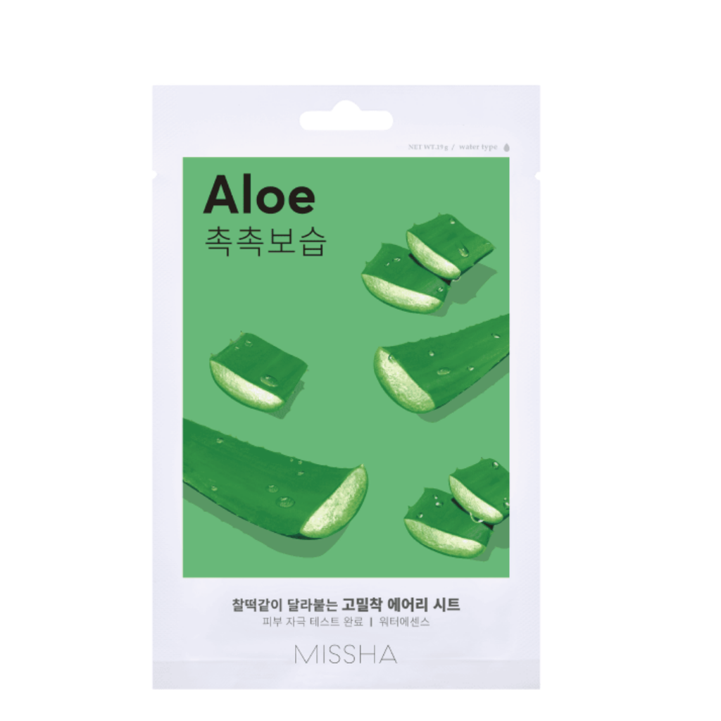 MISSHA Airy Fit Sheet Mask (Aloe) 19 ml - Naamio - MISSHA - Nicca.fi