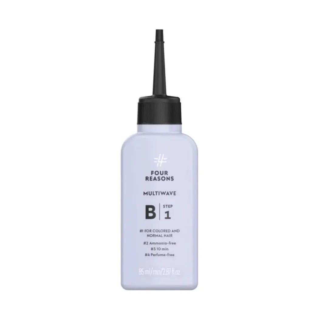 Four Reasons Multiwave B Step 1 Permanenttiaine 85 ml - Permanentti-ja kiinnitysaineet - Four Reasons - Nicca.fi