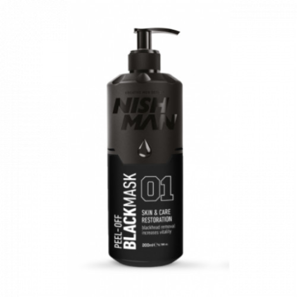 Nishman Black Peel Off Face Mask 200 ml - Ihonhoito - Nishman - Nicca.fi