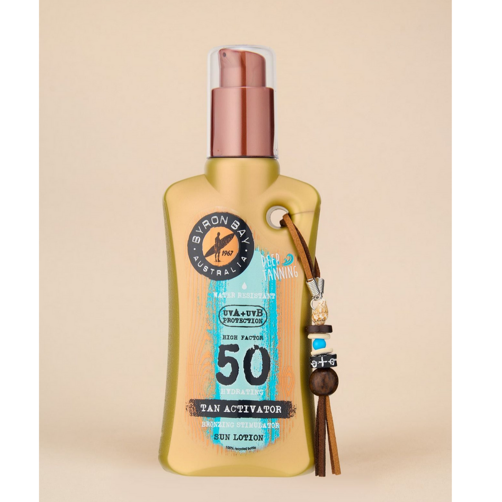 Byron Bay Tan Activator 200 ml SPF 50 - Aurinkosuoja - Byron Bay - Nicca.fi