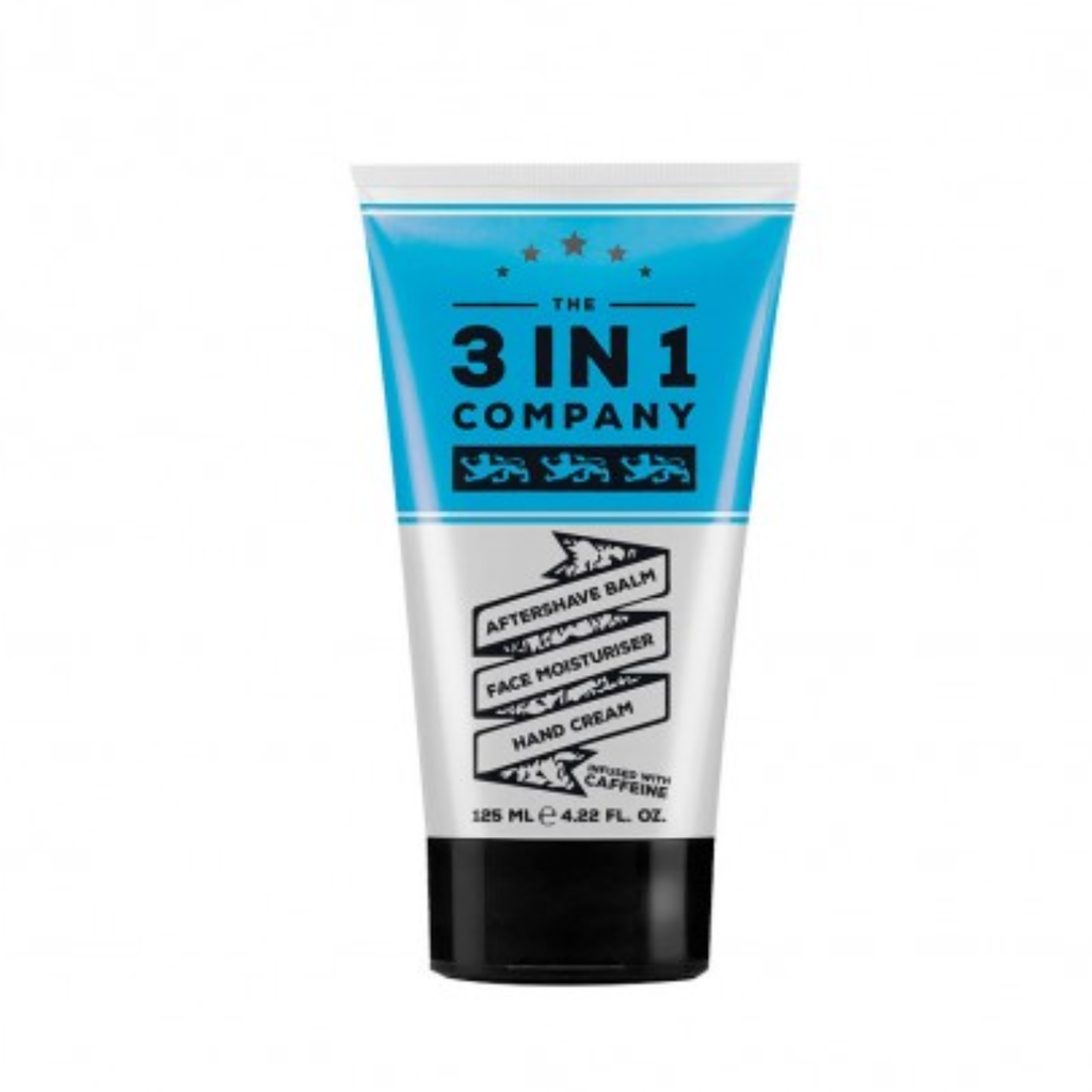 The 3 In 1 Company - After Shave Balm, Face Moisturizer, Hand Cream 125ml - Hiustuotteet - The 3 In 1 Company - Nicca.fi