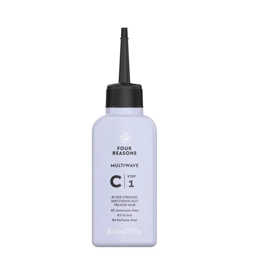 Four Reasons Multiwave C Step 1 Permanenttiaine 85 ml - Permanentti-ja kiinnitysaineet - Four Reasons - Nicca.fi