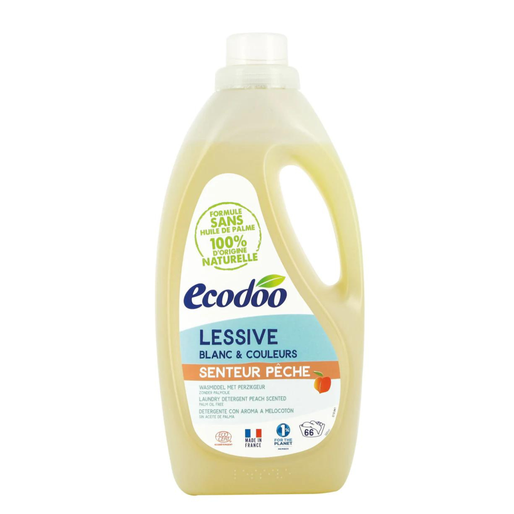Ecodoo pyykinpesuaine Persikka, 2 l - Pesuaineet - Ecodoo - Nicca.fi
