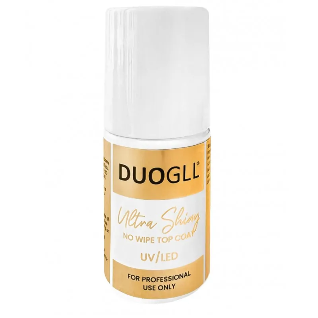 Duogel Top Coat ULTRA SHINY No Wipe 15ml - Geelilakat - Duogel - Nicca.fi