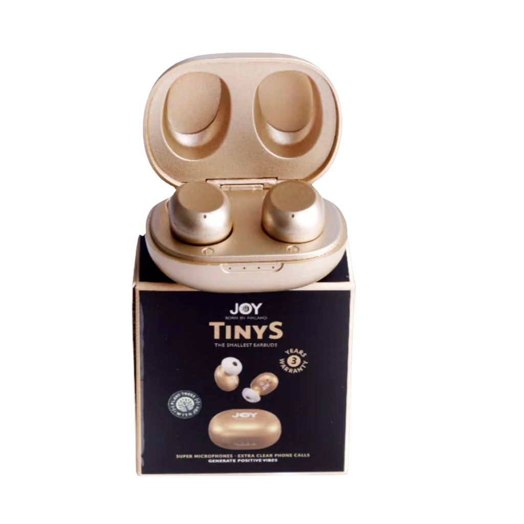 JOY TinyS Ultrakevyet kuulokkeet,kulta - Tarvikkeet - Joy - Nicca.fi