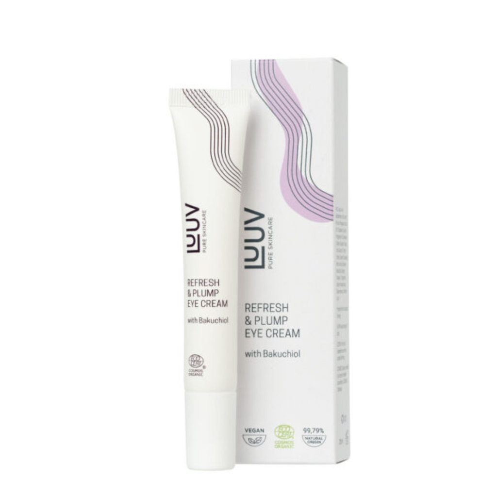 Luuv Virkistävä ja kiinteyttävä silmänympärysvoide, 20ml (COSMOS ECOCERT) - Silmänympärys - Luuv - Nicca.fi