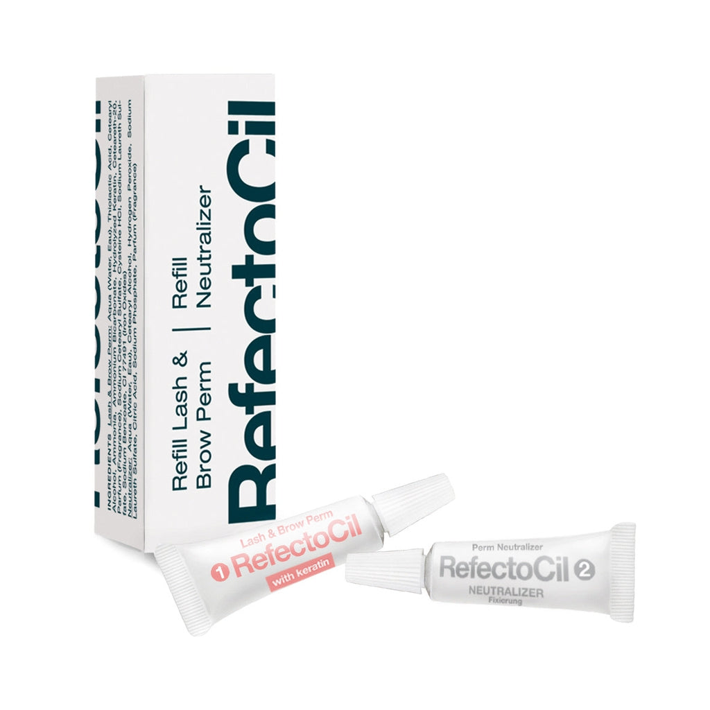 Refectocil Eyelash Curl Refill Perm / Neutralizer 3,5 + 3,5 ml - Ripset ja silmät - Refectocil - Nicca.fi