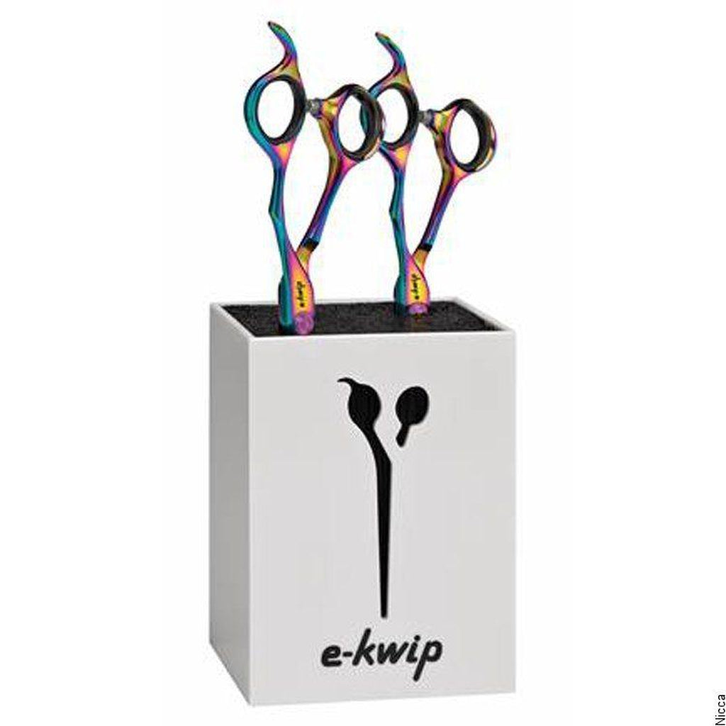 e-kwip Education Color Set 5.5” – saksisetti kampaajille - Hiustenleikkuusakset - E-Kwip - Nicca.fi