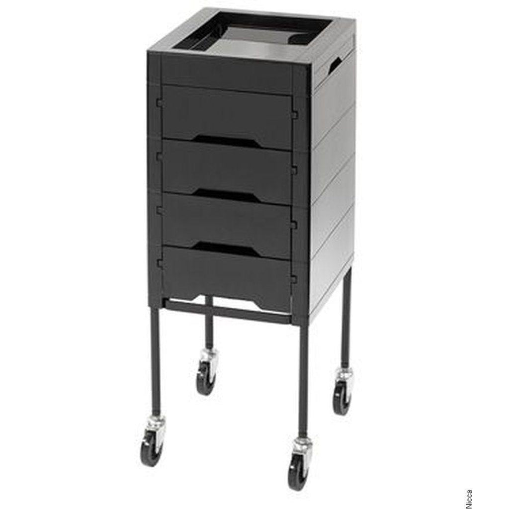 Työtarvikevaunu Secret, Musta - Tarvikevaunut - Sibel - Nicca.fi