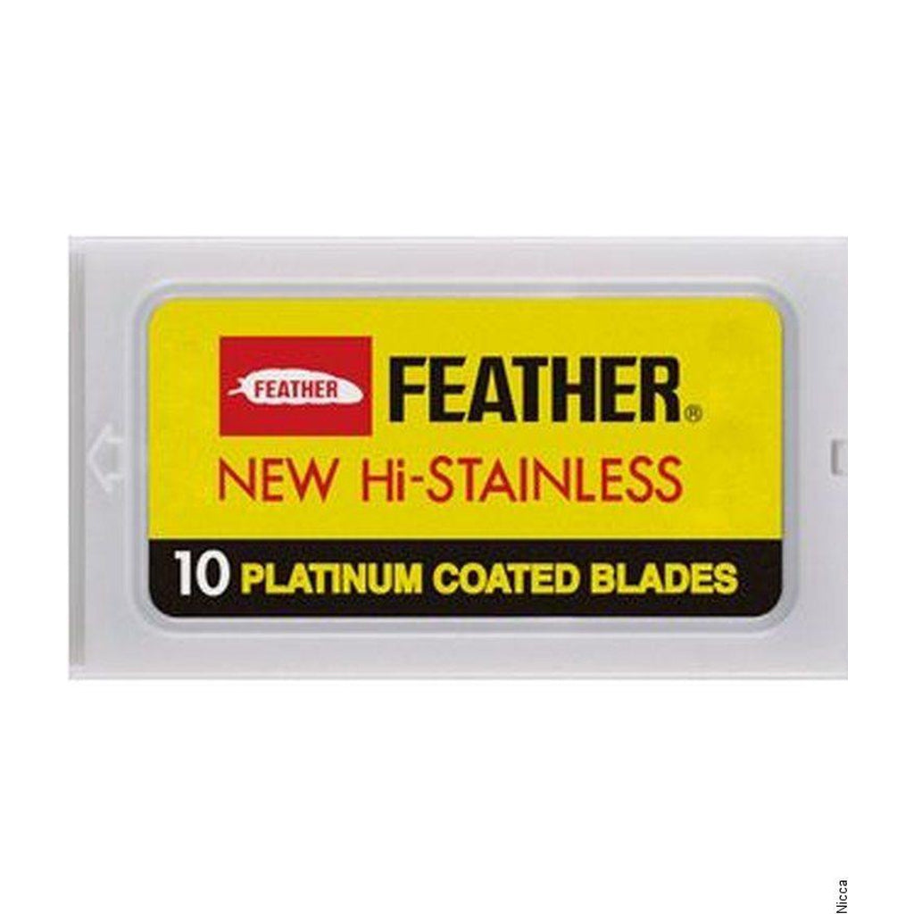 Double Edge Partaterät, 10 kpl - Terät - Feather - Nicca.fi