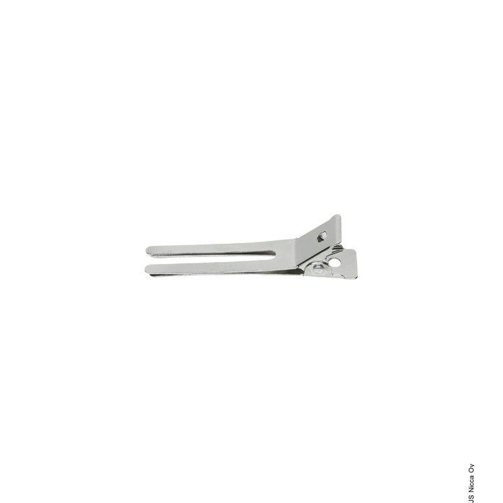 Metalliklipsit, 2-haarainen, 100 kpl - Klipsit - Sibel - Nicca.fi