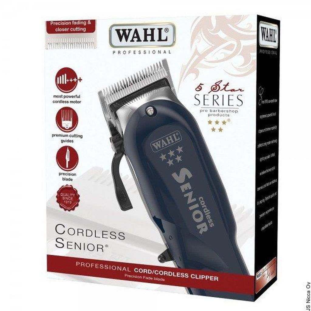 Wahl 5 Star Cordless Senior Clip - Hiustenleikkauskoneet - Wahl - Nicca.fi