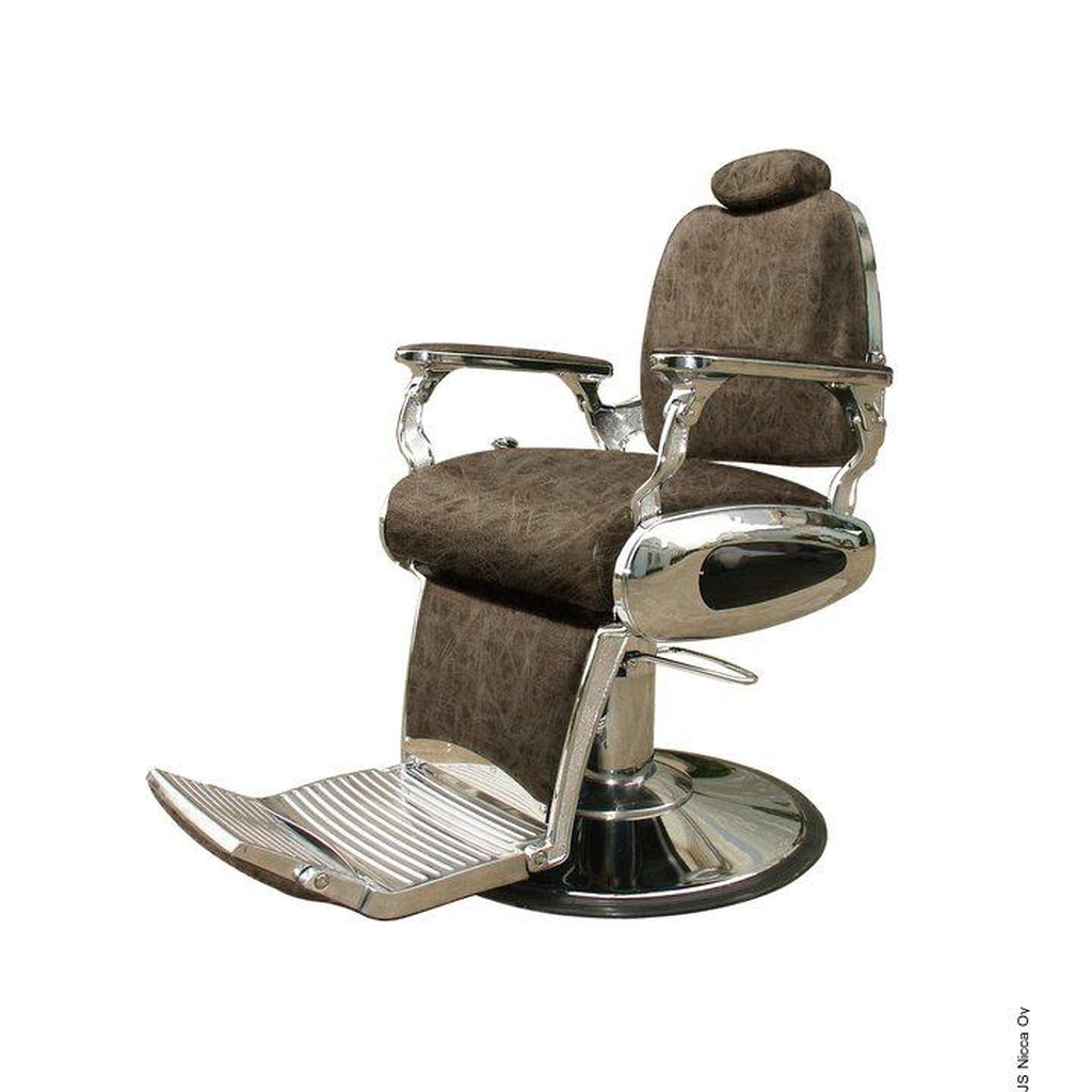 Parturituoli Arrow, Brown - Kampaamo- ja parturituoli - Barburys - Nicca.fi