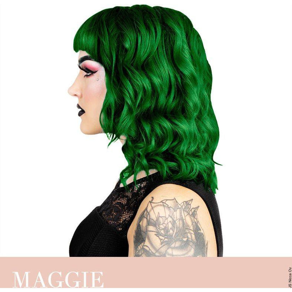 Maggie Dark Green - Herman's - 100% vegaaninen suoraväri - Hermans - Nicca.fi