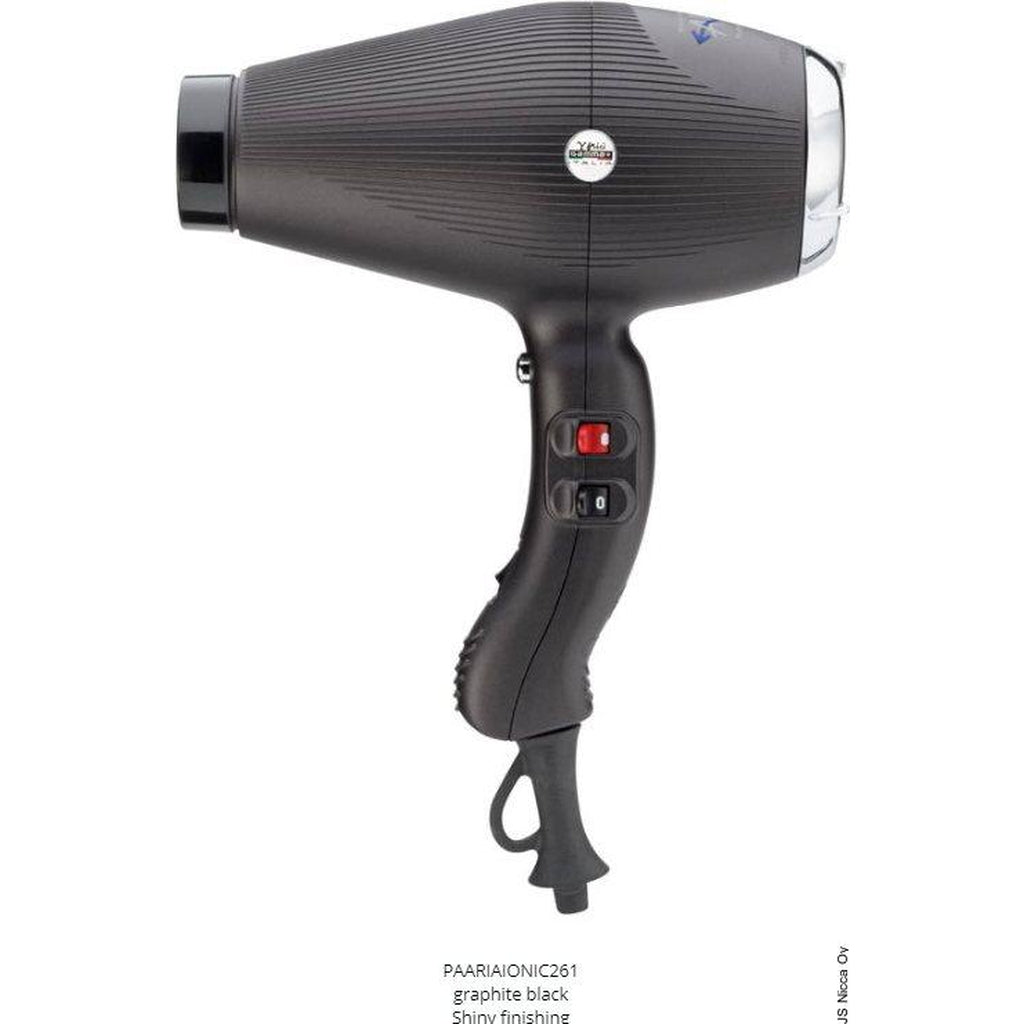 Gamma + Aria Dual Ionic hiustenkuivaaja Grafiitti - Föönit - Gamma + - Nicca.fi
