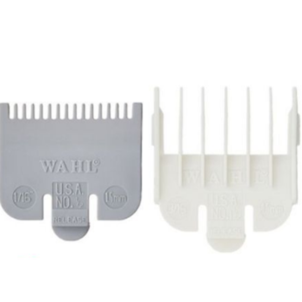 Leikkaustallasetti, Valkoinen, 1,5 + 4,5 mm - Tallat ja lisäosat - Wahl - Nicca.fi