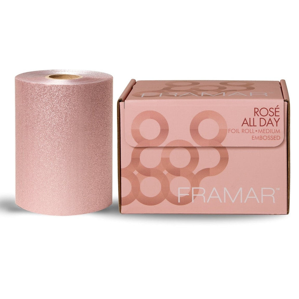 Framar Embossed Roll Rose All Day 12,7 cm x 97,5 m - Foliot - Framar - Nicca.fi