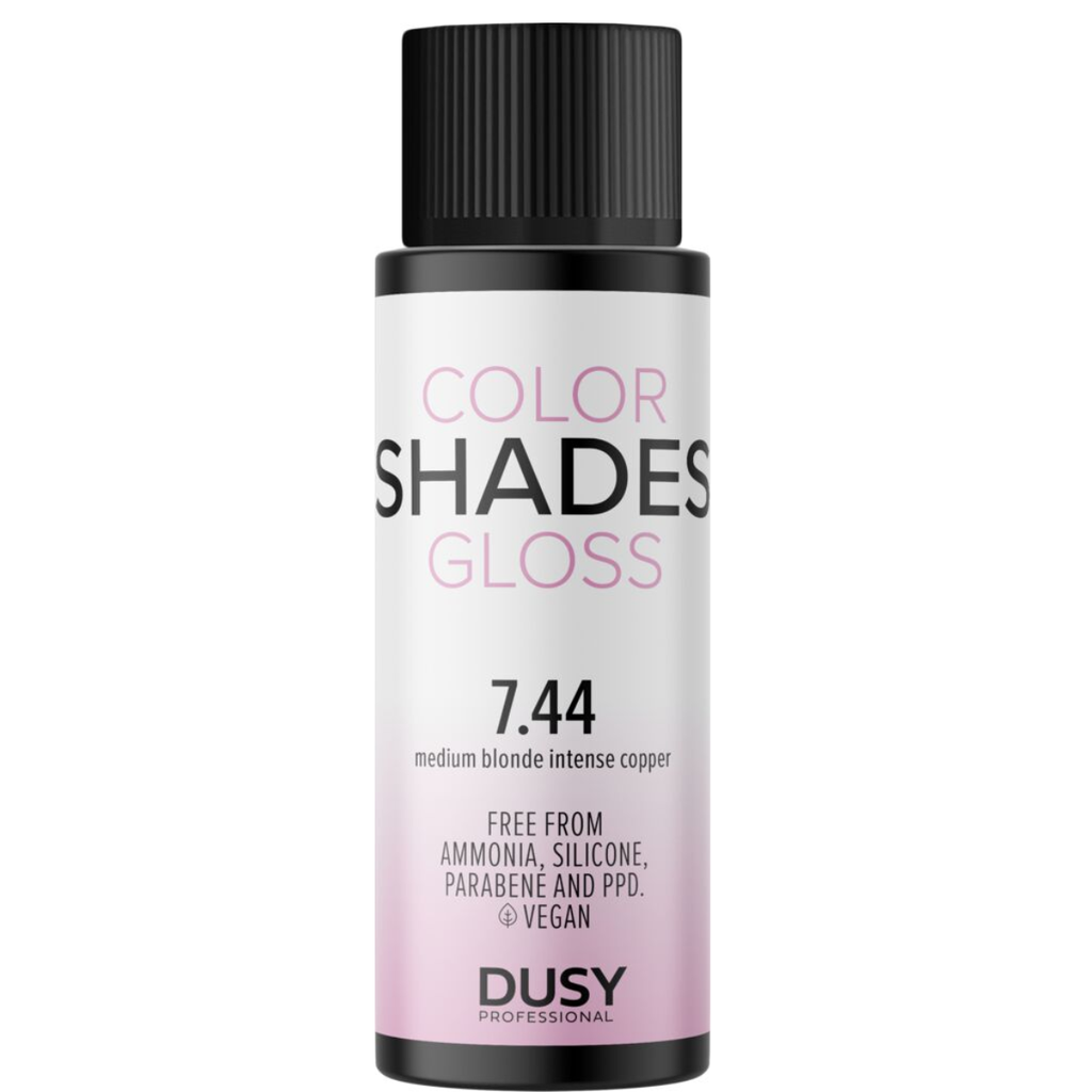 Dusy Color Shades 7.44 Middle Blond Copper Intensive, 60 ml - Hiusten värjäys - Dusy Professional - Nicca.fi