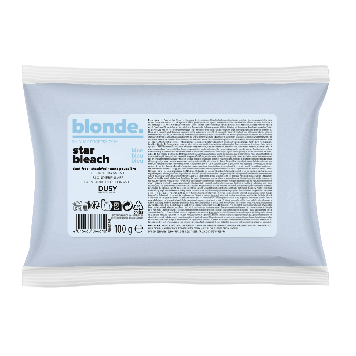 Dusy Professional Star Bleach Vaalennusjauhe, 100 g