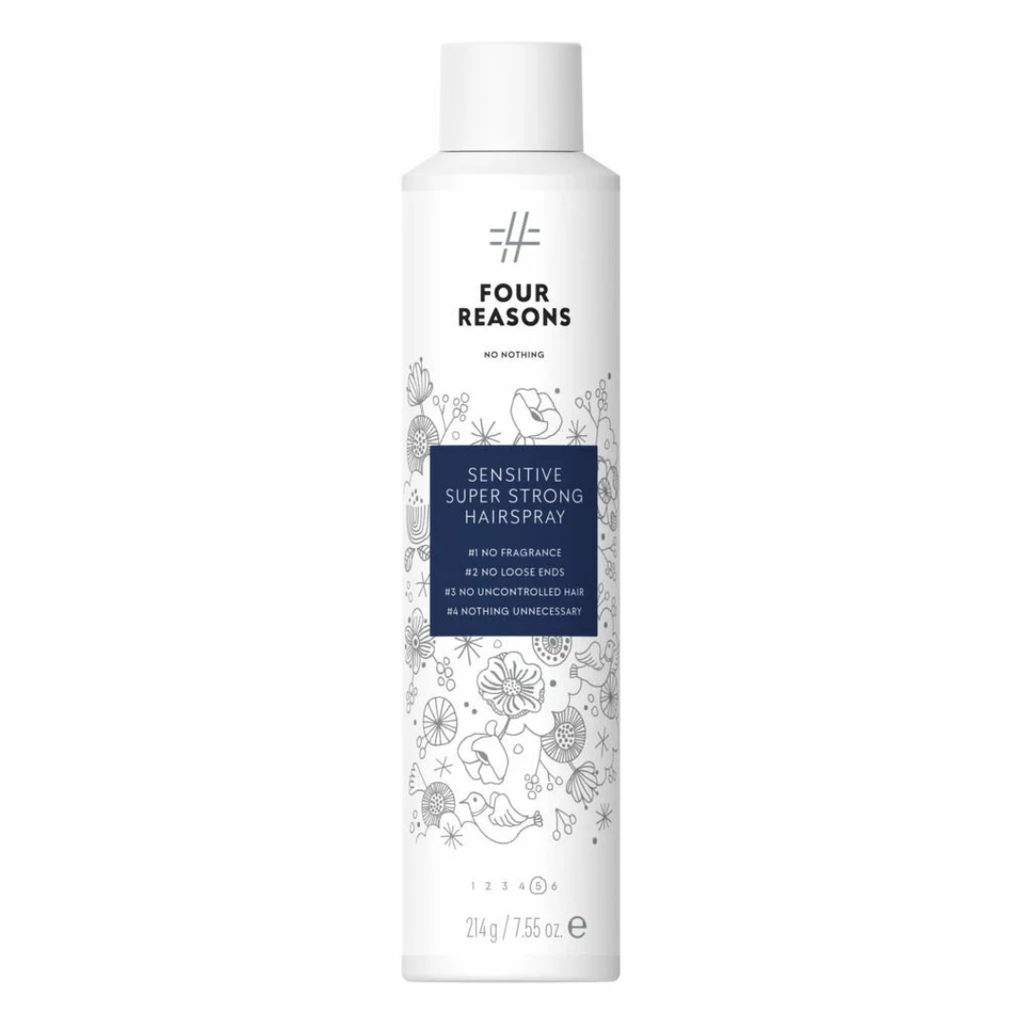 Four Reasons No Nothing Super Strong Hairspray 300 ml - Muotoilu- ja viimeistelytuotteet - Four Reasons - Nicca.fi
