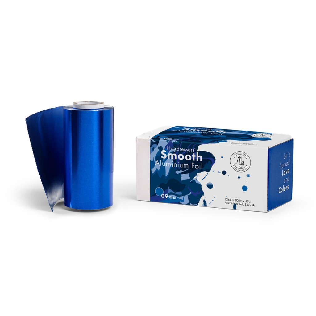 My - Smooth Folio 15µ, Sininen 12cm x100m - Foliot - My Professional - Nicca.fi