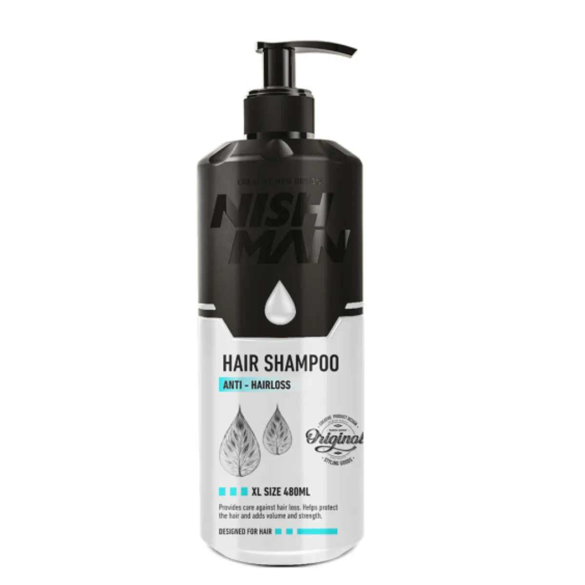 Nishman Hair Shampoo Anti-Hairloss 480 ml - Shampoot - Nishman - Nicca.fi