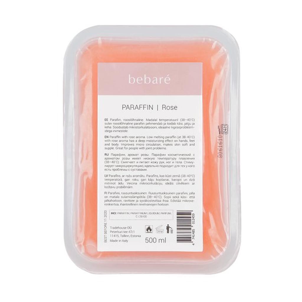 Bebare Parafiini Rose, 500 ml