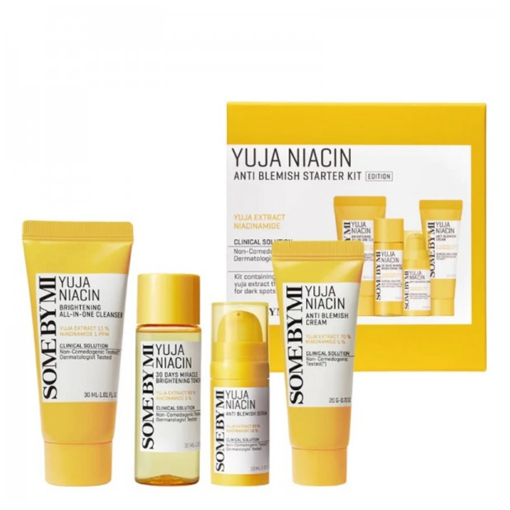 Some By Mi Yuja Niacin Anti Blemish Starter Kit - Kasvojen hoito - Some By Mi - Nicca.fi