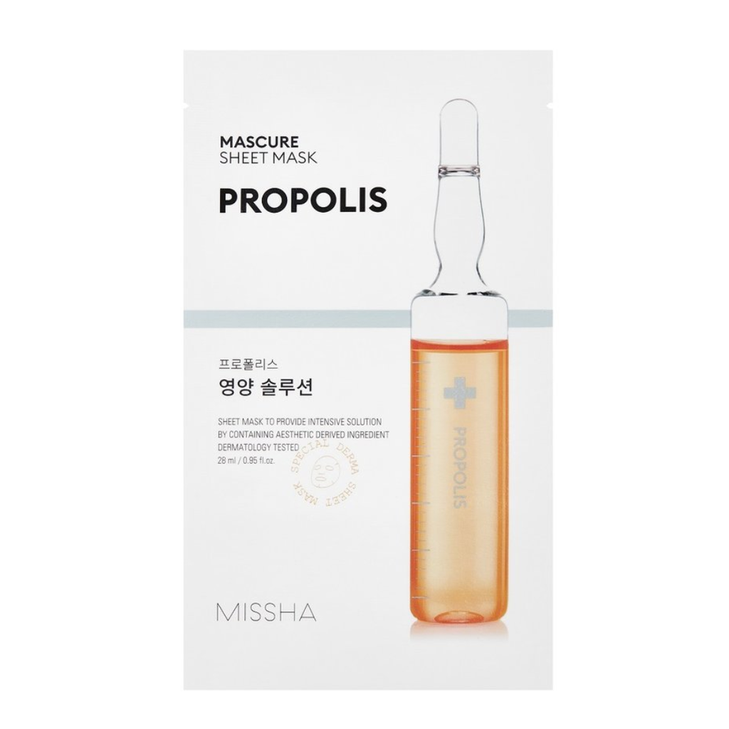 MISSHA Mascure Nutrition Propolis Sheet Mask - Kasvojen hoito - MISSHA - Nicca.fi