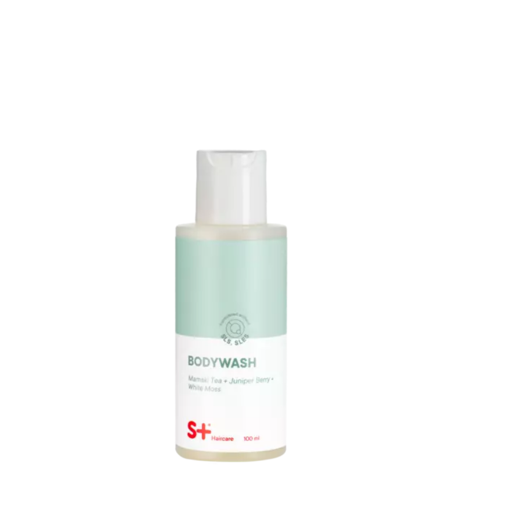 S+ Haircare Bodywash 100 ml – Sulfaatiton suihkugeeli matkakoko - Vartalon ja jalkojen hoito - S+ Haircare - Nicca.fi