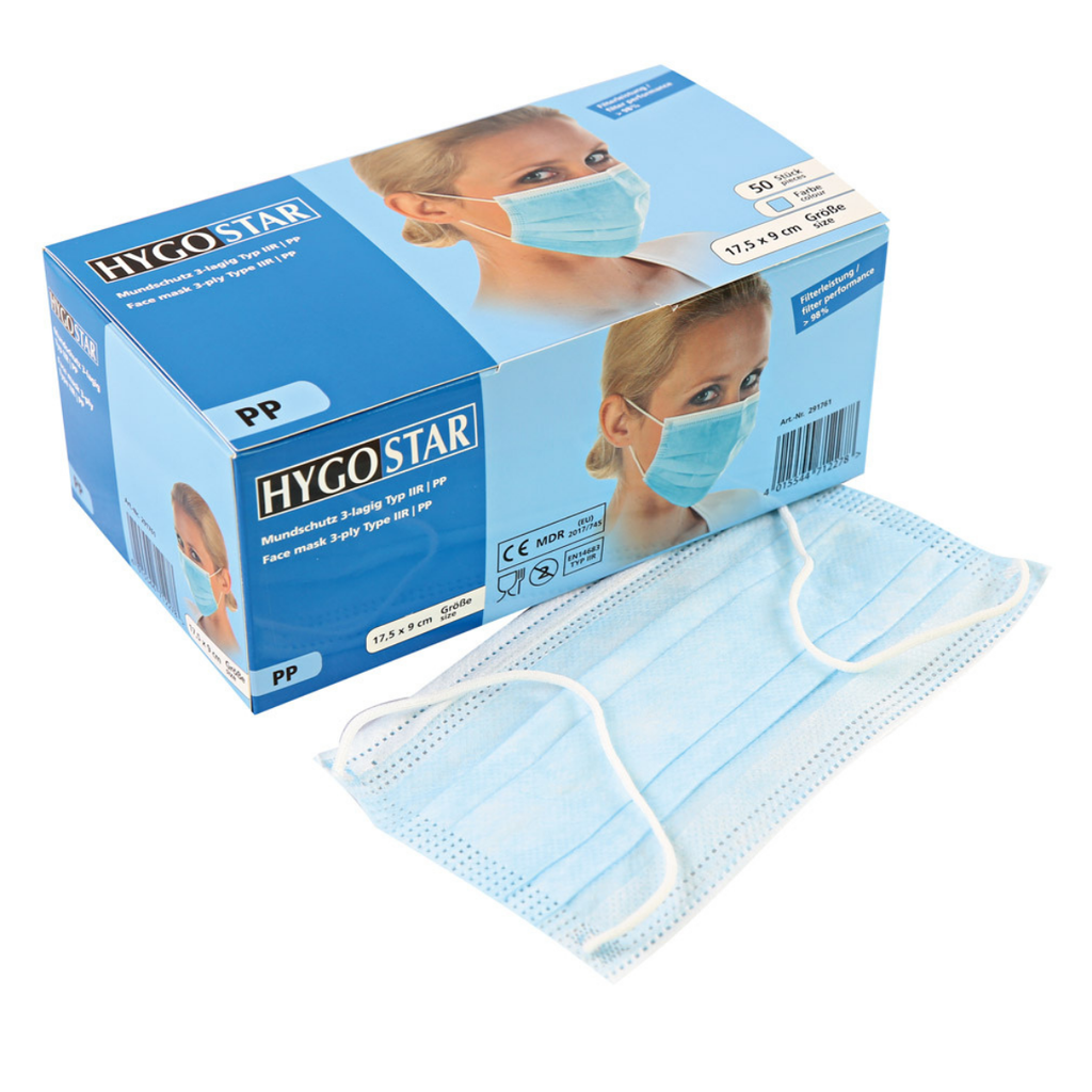 Disposable mask Hygostar 50 pcs/lot