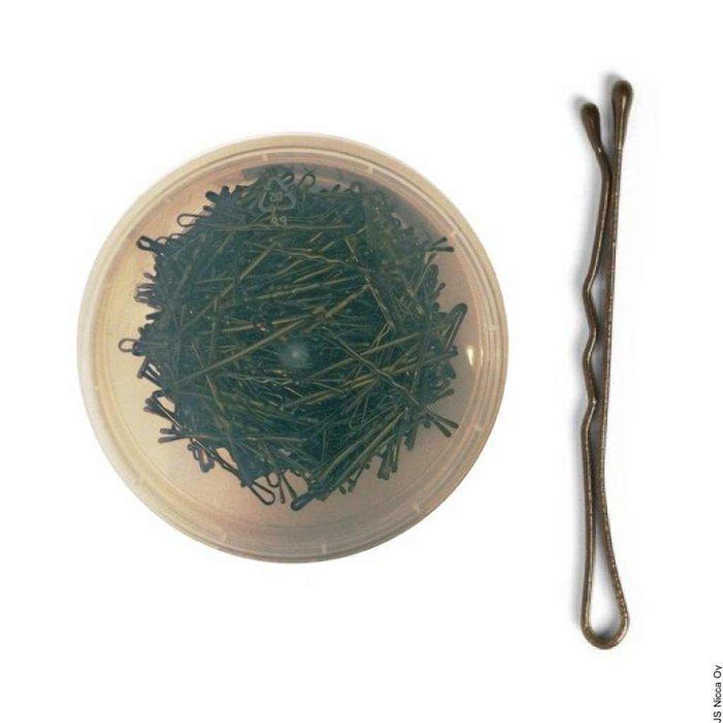 Bravehead Hiuspinnit 330 kpl, 51 mm, ruskea