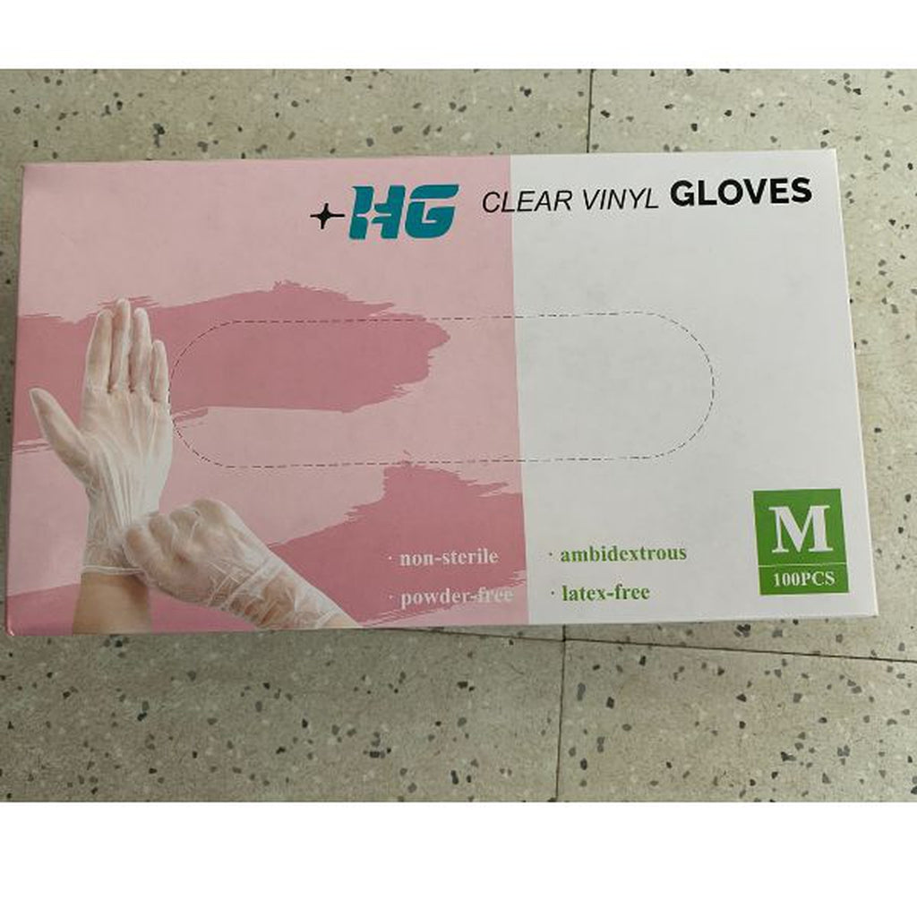 Vinyl glove HG 100 pcs. Size M