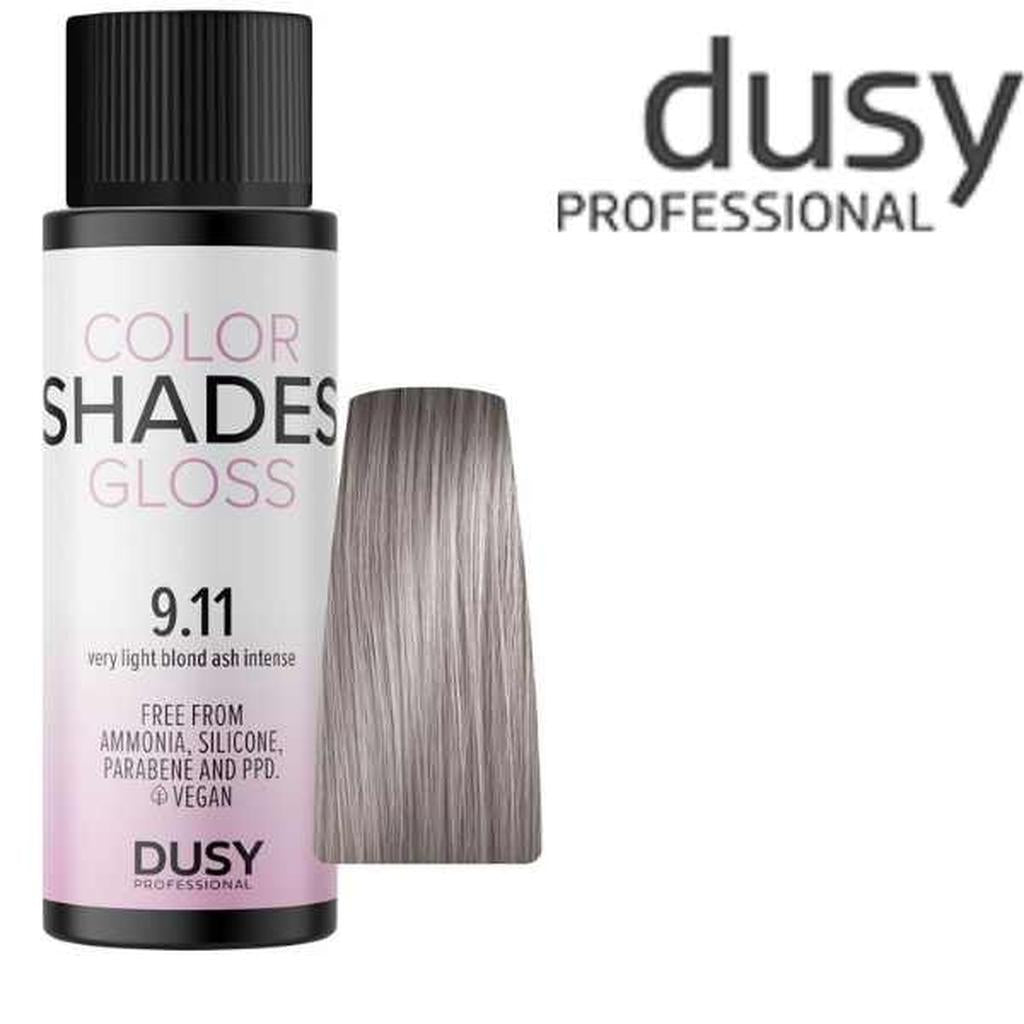 Dusy Color Shades 9.11 Very Light Blond Ash Intensive, 60 ml - Kestosävyte - Dusy Professional - Nicca.fi