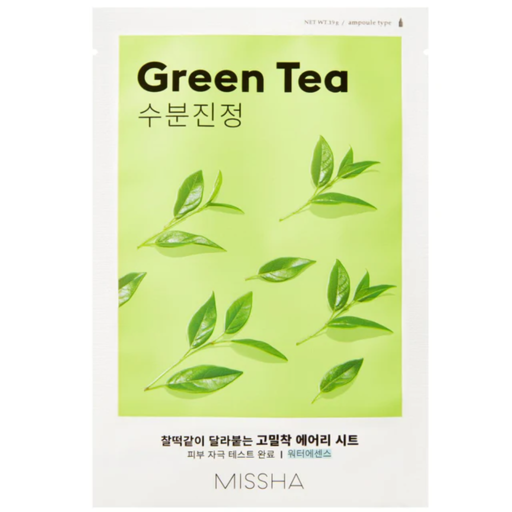 MISSHA Airy Fit Sheet Mask, Green Tea - Kasvojen hoito - MISSHA - Nicca.fi