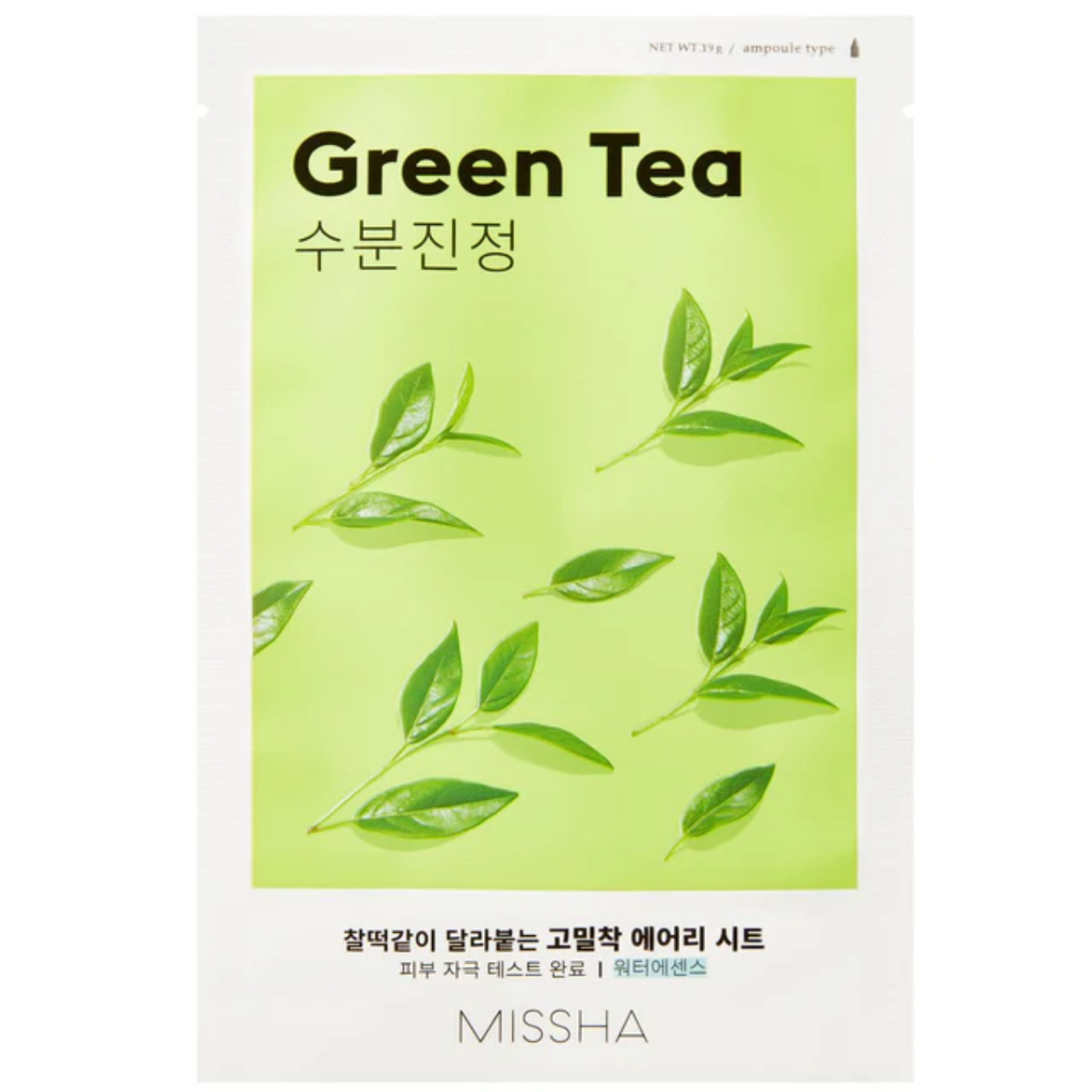 MISSHA Airy Fit Sheet Mask, Green Tea - Naamio - MISSHA - Nicca.fi